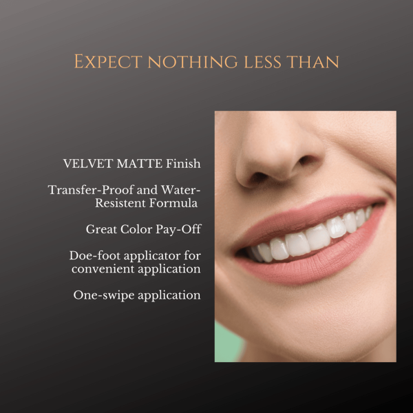 Crème Lipstick - Velvet Matte Finish - Image 4
